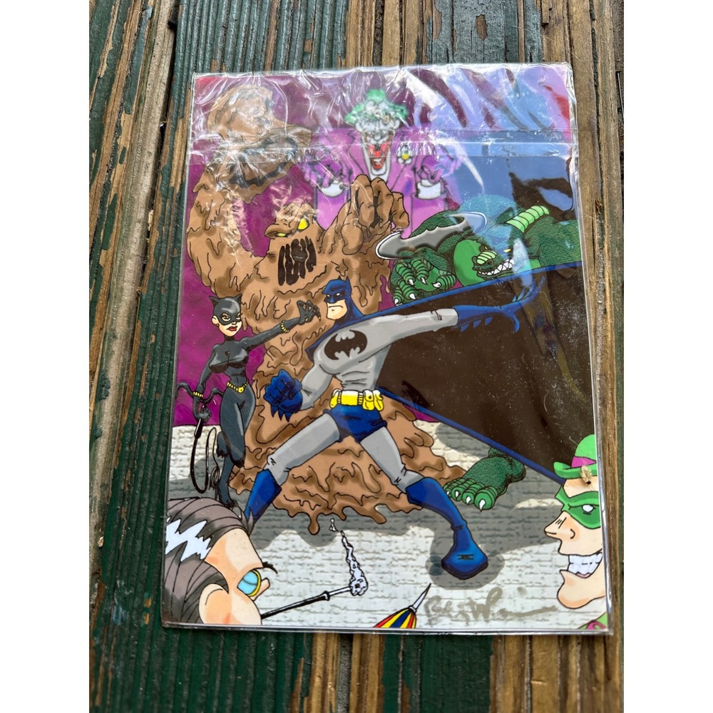 Batman Animated Series Villains Art Print Joker Catwoman Clayface 5x7 A4024